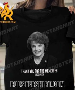 RIP Dianne Feinstein 1933-2023 Thank You For The Memories T-Shirt