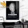 RIP Sir Michael Gambon Has Died Aged 82 Poster Canvas