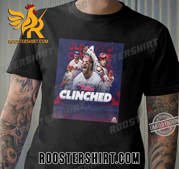 Ready For Red October Philadelphia Phillies Clinched 2023 T-Shirt
