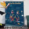 Red Bull secure their sixth Constructor’s Championship title Poster Canvas