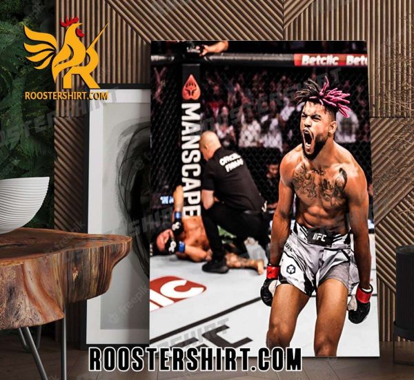 Remember the name Morgan Charriere UFC Paris Poster Canvas