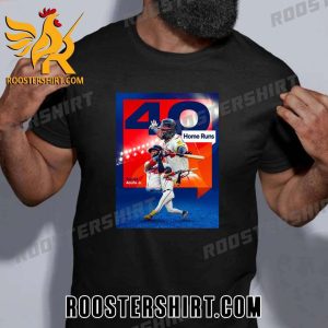 Ronald Acuna Jr 40 Home Runs Atlanta Braves T-Shirt