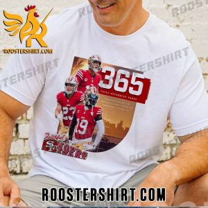 San Francisco 49ers 365 Total Offensive Yards T-Shirt