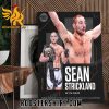 Sean Strickland is the new UFC middleweight champion UFC 293 Poster Canvas