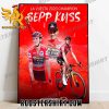 Sepp Kuss Champs La Vuelta 2023 Champion Poster Canvas