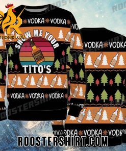 Show Me Your Vodka Tito’s Ugly Sweater