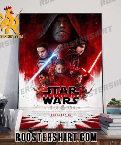 Star Wars The Last Jedi Poster Canvas