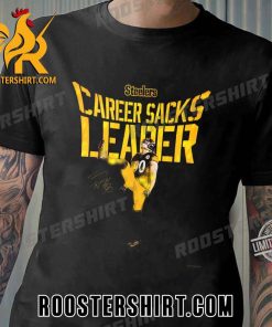 TJ Watt Career Sacks Leader Signature T-Shirt