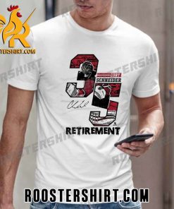 Thank You Career Cory Schneider 35 Retirement T-Shirt