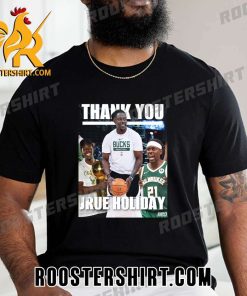 Thank You Jrue Holiday Career Milwaukee Bucks T-Shirt
