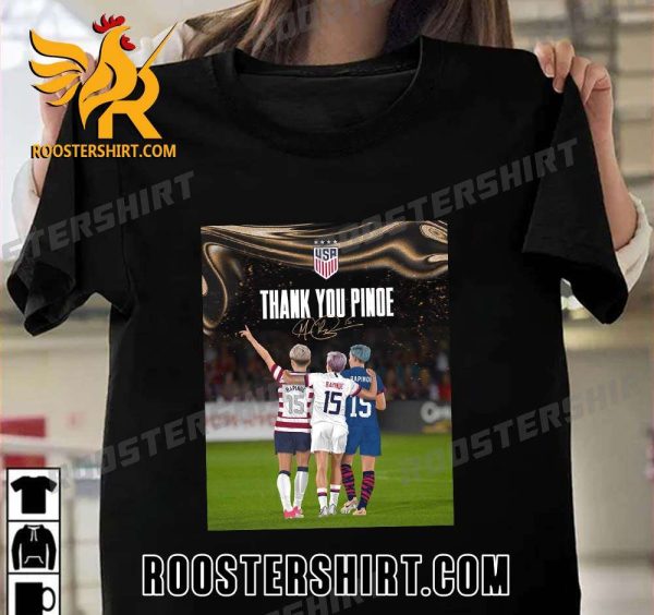 Thank You Megan Rapinoe Signature US Womens National Soccer Team T-Shirt