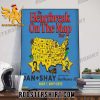 The Heartbreak On The Map Tour 2024 Dan And Shay Poster Canvas