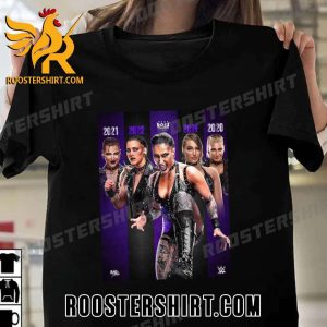 The evolution of our Rhea Ripley Women’s World Champion through 5 years T-Shirt