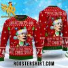 Unvaccinated And Ready To Talk Politics At Christmas Joe Biden Ugly Sweater