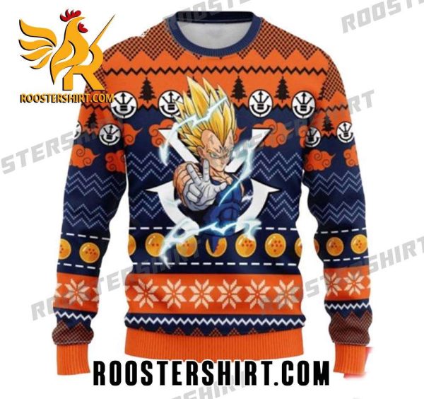Vegeta Kadic Dragon Ball Anime Ugly Christmas Sweater
