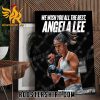 We Wish You All The Best Angela Lee MMA Poster Canvas