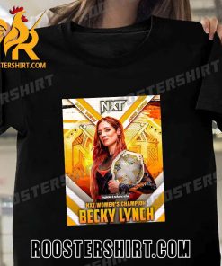 Welcome Becky Lynch Champions 2023 NXT Womens Championship T-Shirt
