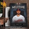 Welcome To Cleveland Guardians Reynaldo Lopez Poster Canvas