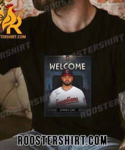 Welcome To Cleveland Guardians Reynaldo Lopez T-Shirt
