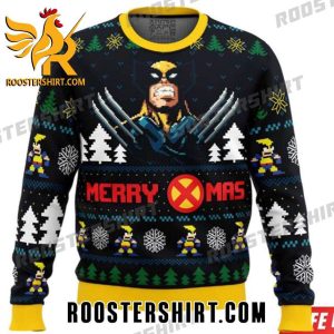 Wolverine Logan Merry Xmas Marvel Ugly Sweater