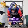 Wout van Aert Champions Tour Of Britain General Classification Poster Canvas