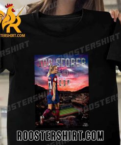 182 Goals Alexia Putellas becomes FC Barcelona’s top scorer ever T-Shirt