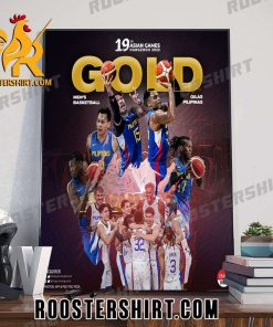 1ST ASIAD BASKETBALL GOLD IN 61 YEARS GILAS PILIPINAS CHAMPIONS POSTER CANVAS