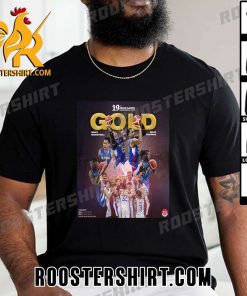 1ST ASIAD BASKETBALL GOLD IN 61 YEARS GILAS PILIPINAS CHAMPIONS T-SHIRT