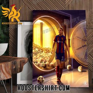 Alexia Putellas Is Barcelona Womens New All Time TOP Score 182 Goals Poster Canvas