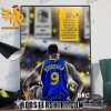 Andre Iguodala announces his retirement from the NBA after an incredible 19 year career Poster Canvas