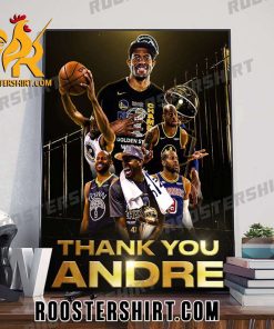Andre Iguodala retires after 19-year NBA career Poster Canvas