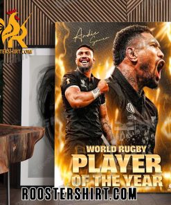 Ardie Savea World Rugby Player Of The Year Poster Canvas