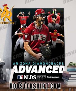 Arizona Diamondbacks Advanced NLDS 2023 Poster Canvas