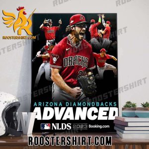 Arizona Diamondbacks Advanced NLDS 2023 Poster Canvas