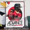 Atlanta Braves Defeats The Milwaukee Brewers To Advance To The NLDS Poster Canvas
