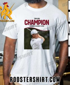 Back To Back In Vegas Tom Kim Shriners Children’s Open Champions 2023 T-Shirt