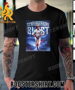 Beast Mode Activated Schwarbarian Blast Kyle Schwarber Philadelphia Phillies NLCS 2023 T-Shirt