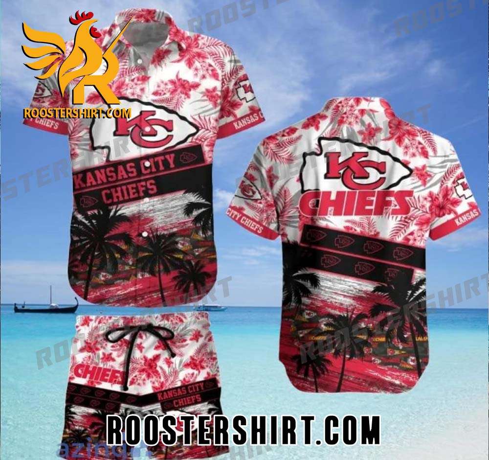 Best Seller Kansas City Chiefs Tropical Hawaiian Set Shirt And Short
