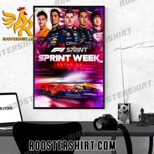 Best Team F1 Sprint Week Qatar GP 2023 Poster Canvas