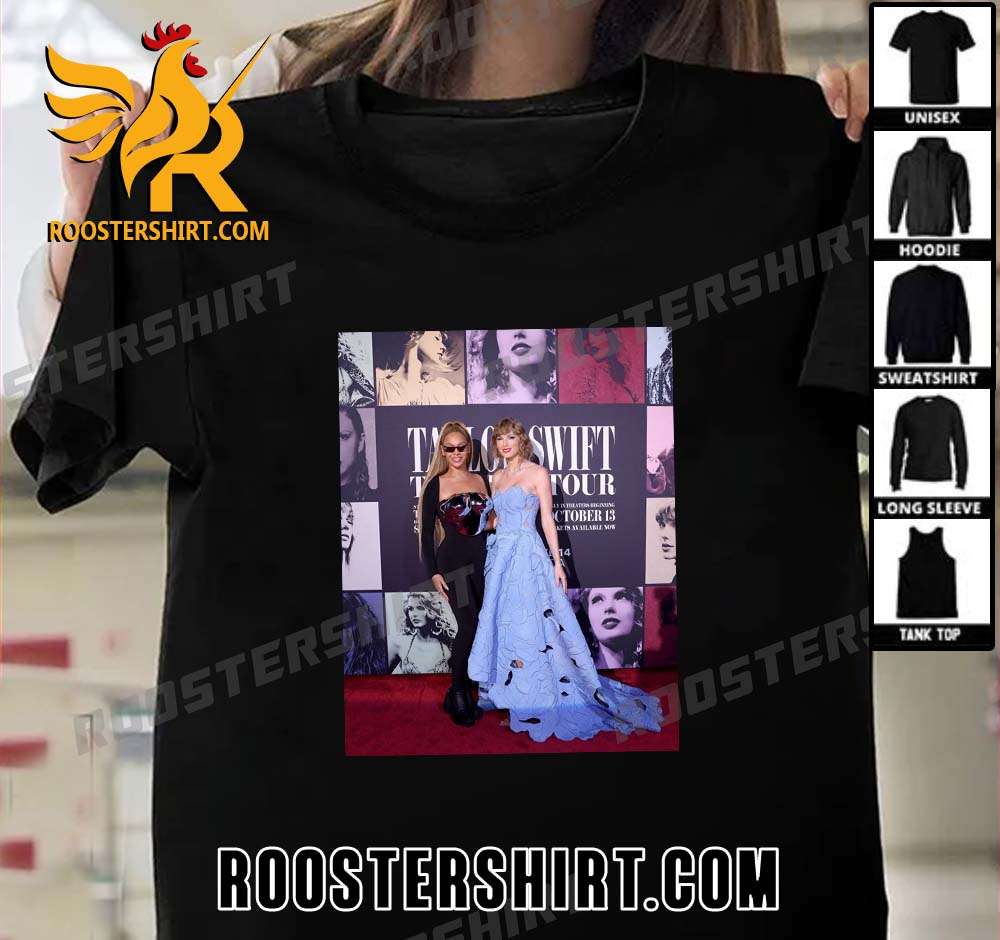 Beyoncé And Taylor Swift At Eras Tour in Los Angeles T-Shirt