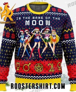 Buy Now In The Name Of The Moon Sailor Moon Christmas Sweater