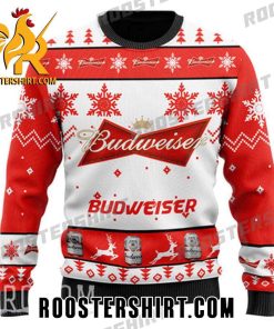 Buy Now Xmas Budweiser Ugly Christmas Sweater Gift For Beer Lover