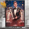 CONGRATS MAX VERSTAPPEN YOU ARE A THREE-TIME WORLD CHAMPION POSTER CANVAS