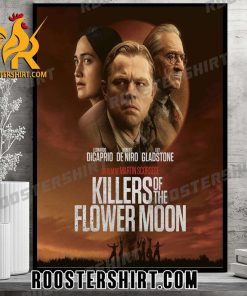 Characters Killers of the Flower Moon Official Poster Canvas