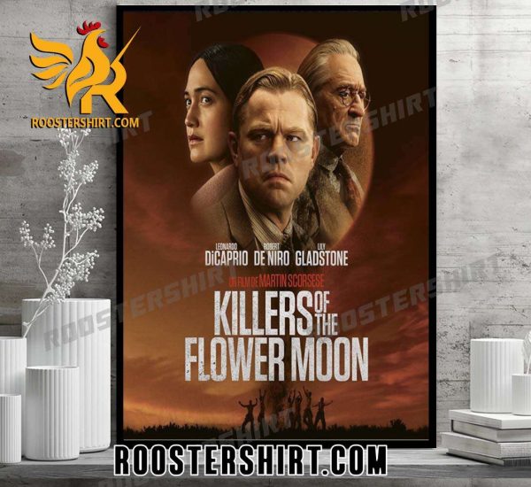 Characters Killers of the Flower Moon Official Poster Canvas