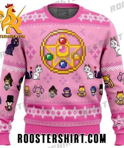 Characters Sailor Moon Chibi Ugly Christmas Sweater