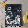 Coming Soon 2023 World Series matchup Arizona Diamondbacks vs Texas Rangers Poster Canvas
