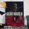 Coming Soon Alan Wake 2 Game Poster Canvas