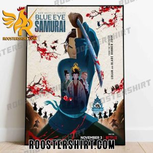 Coming Soon Blue Eye Samurai Official Poster Canvas