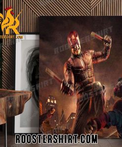 Coming Soon Daredevil Born Again Movie Poster Canvas